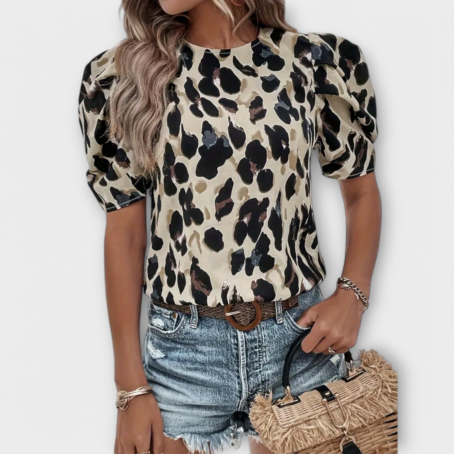 Camiseta impresa versátil Amalia
