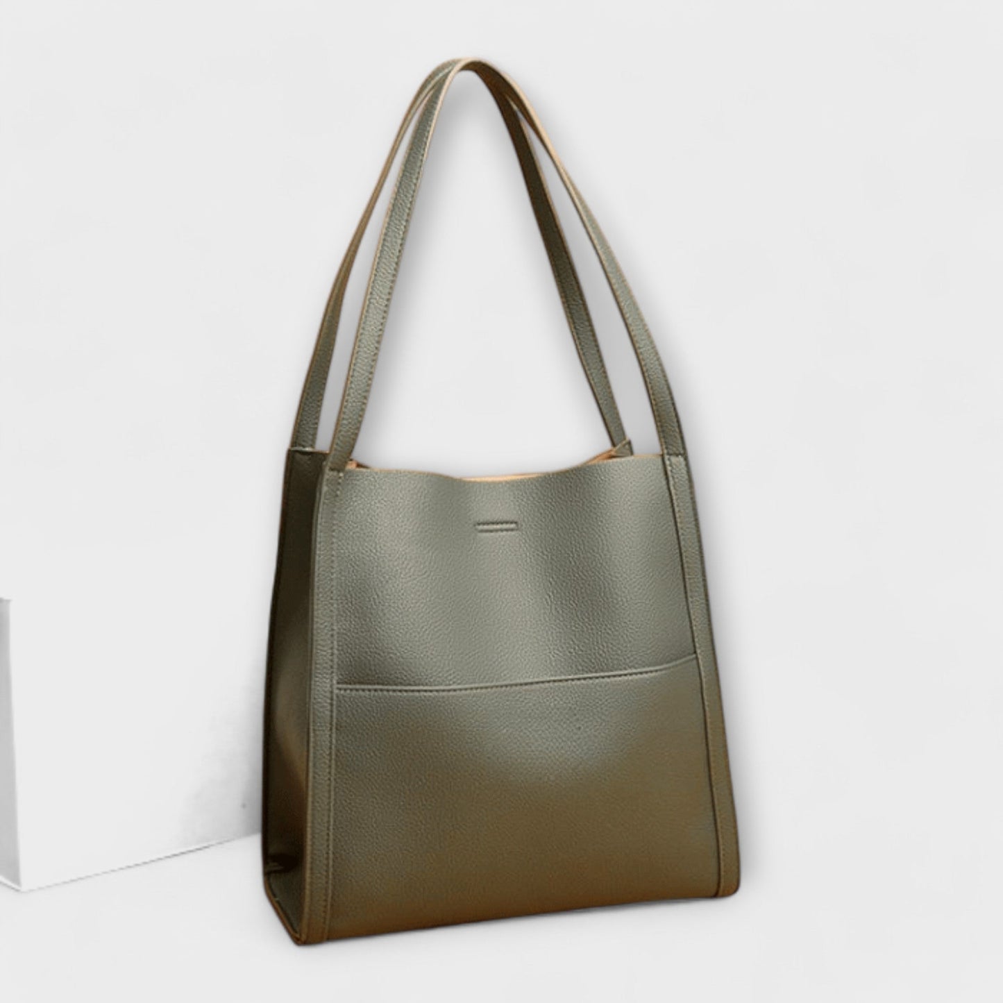 Bolso de cuero hecho a mano Laura - Bolso Tote clásico y cómodo