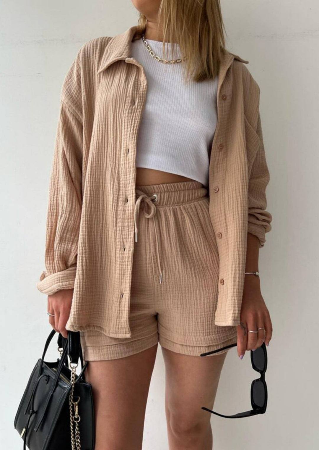 Conjunto de camiseta y pantalones cortos Abeline