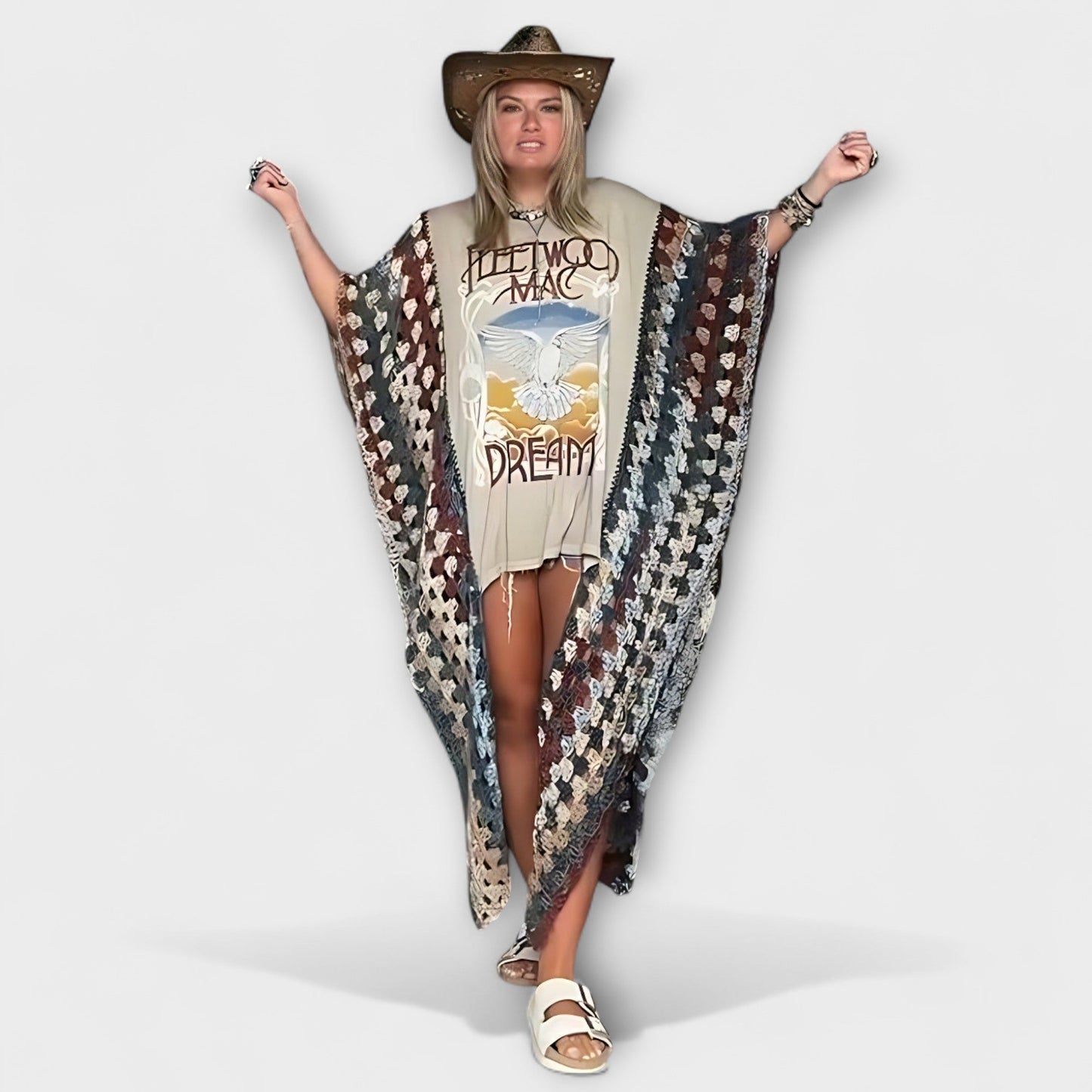 Camiseta con diseño de mangas único