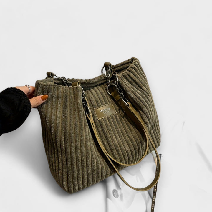 Bolso de mano suave de terciopelo Laura - Un bolso elegante y cómodo