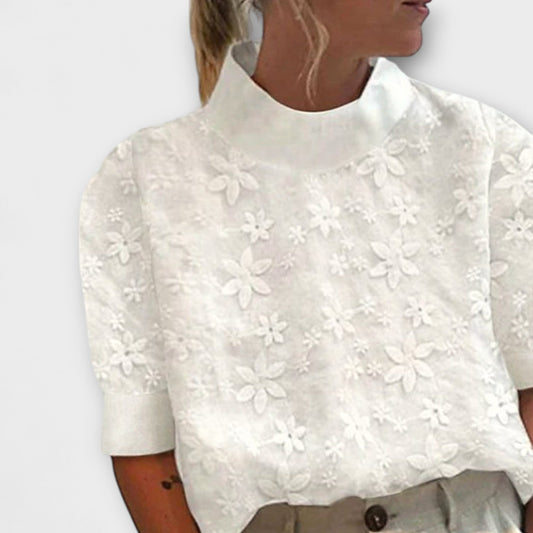Camisa Dautzen con cuello alto - Elegante para cualquier evento