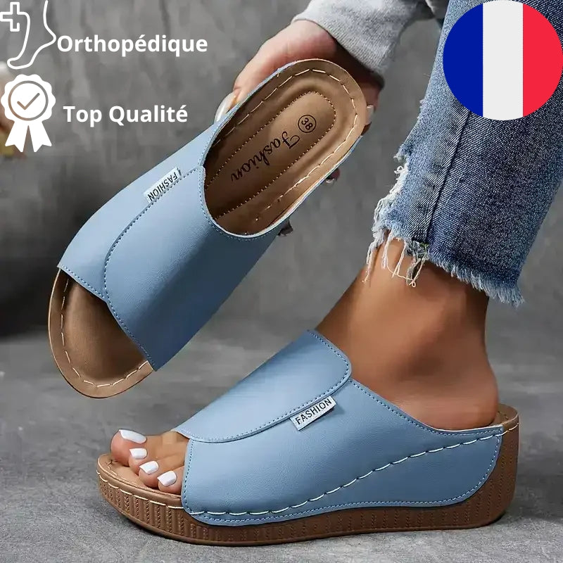 Sandalias ECKO cómodas para mujeres – soporte ortopédico y alivio para los pies