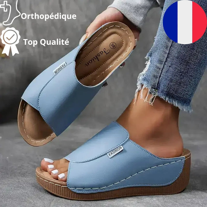 Sandalias ECKO cómodas para mujeres – soporte ortopédico y alivio para los pies