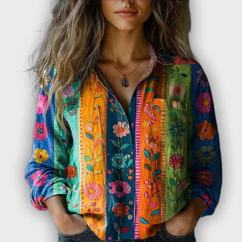 Camisa vintage impresa Nibs