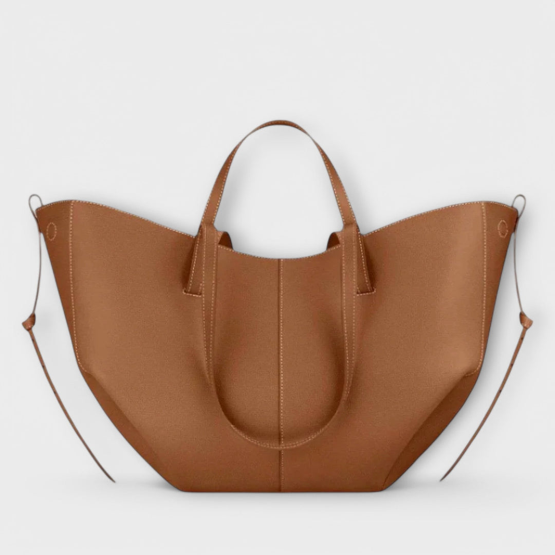 Bolso de mano de cuero italiano elegante - Bolso Aura