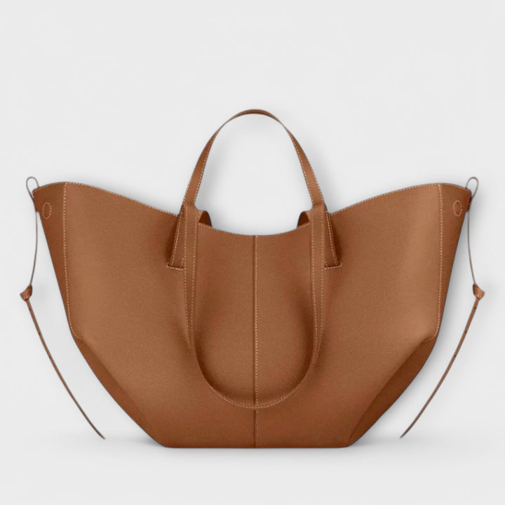 Bolso de mano de cuero italiano elegante - Bolso Aura