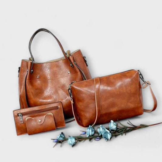 Conjunto de bolsos vintage de 4 piezas de Laura