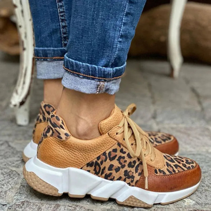 Crisis | Zapatillas de leopardo cómodas