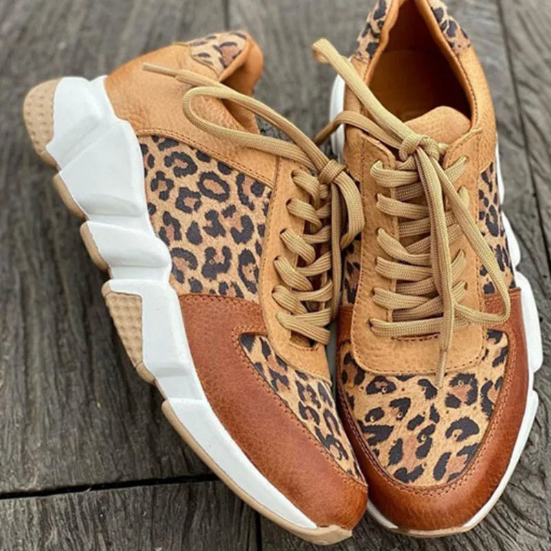 Crisis | Zapatillas de leopardo cómodas