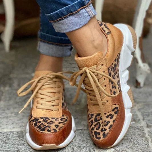 Crisis | Zapatillas de leopardo cómodas