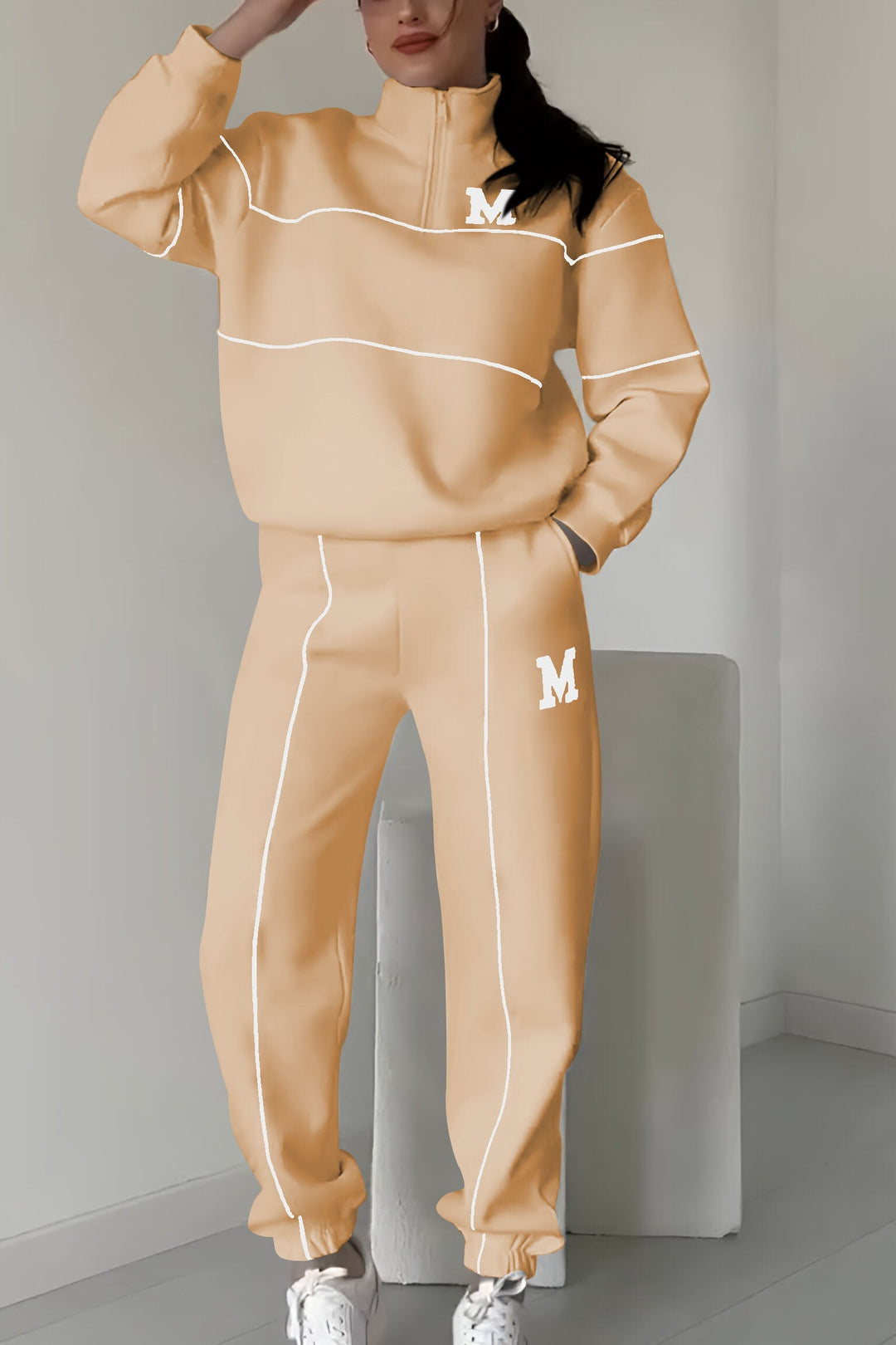 Thalynnae | Conjunto de Suéter y Pantalones Cómodo