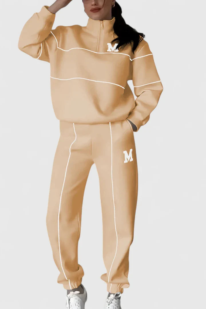 Thalynnae | Conjunto de Suéter y Pantalones Cómodo