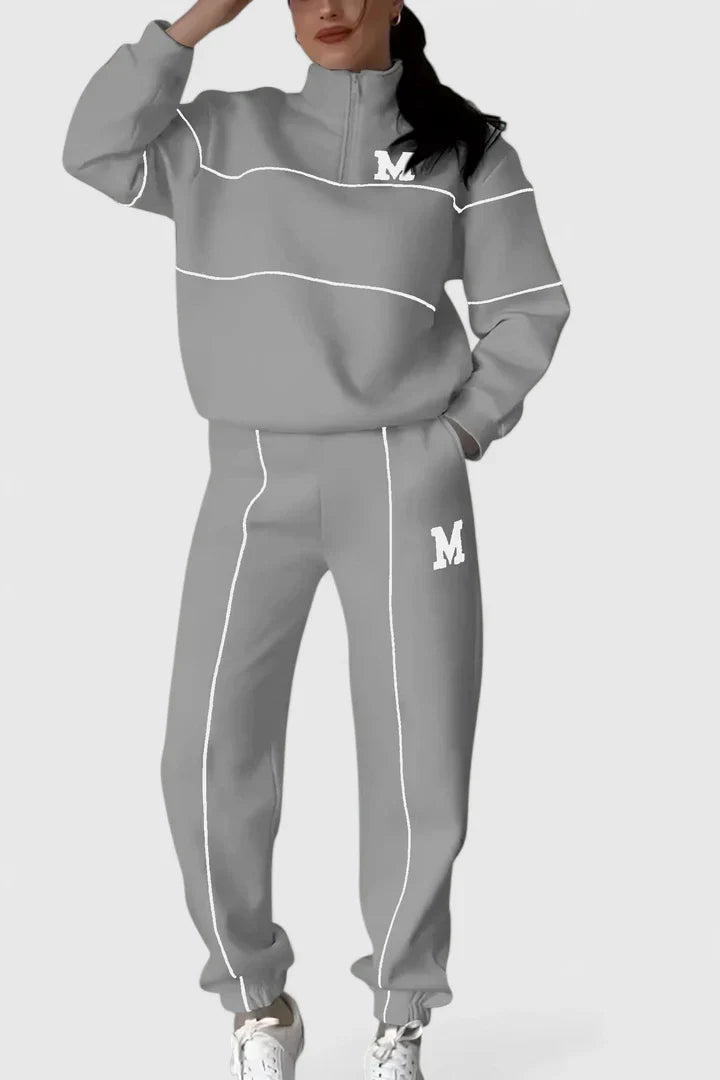 Thalynnae | Conjunto de Suéter y Pantalones Cómodo