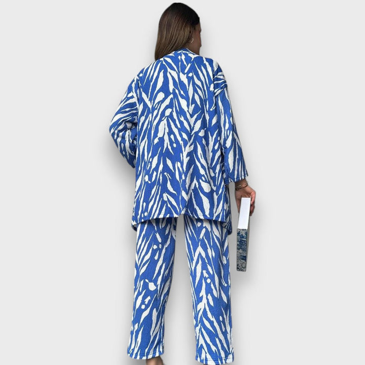 Zana – conjunto con estampado de cebra