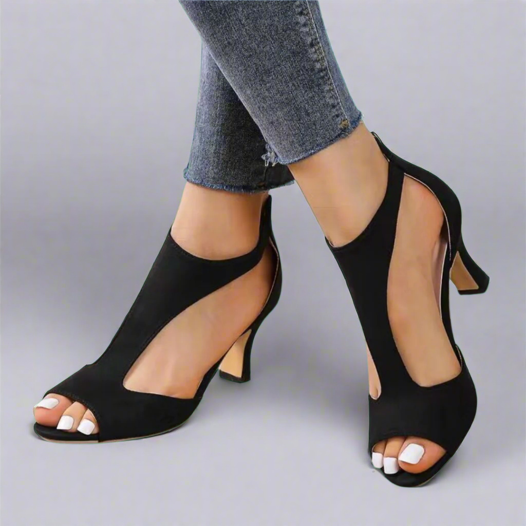 Deborah | Sandalias elegantes con punta abierta