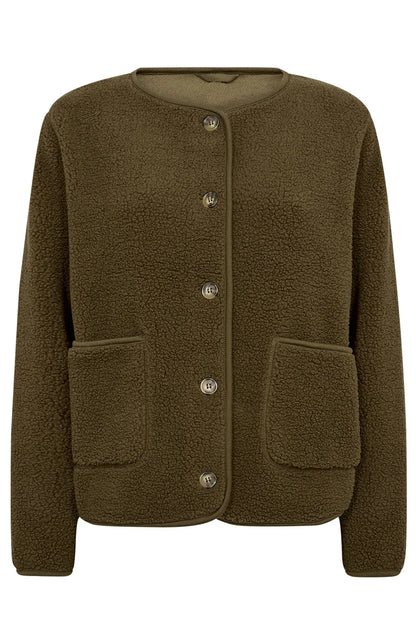 Chaqueta Ada Teddy | Marrón | Chaqueta de French Laundry