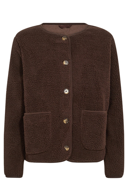 Chaqueta Ada Teddy | Marrón | Chaqueta de French Laundry