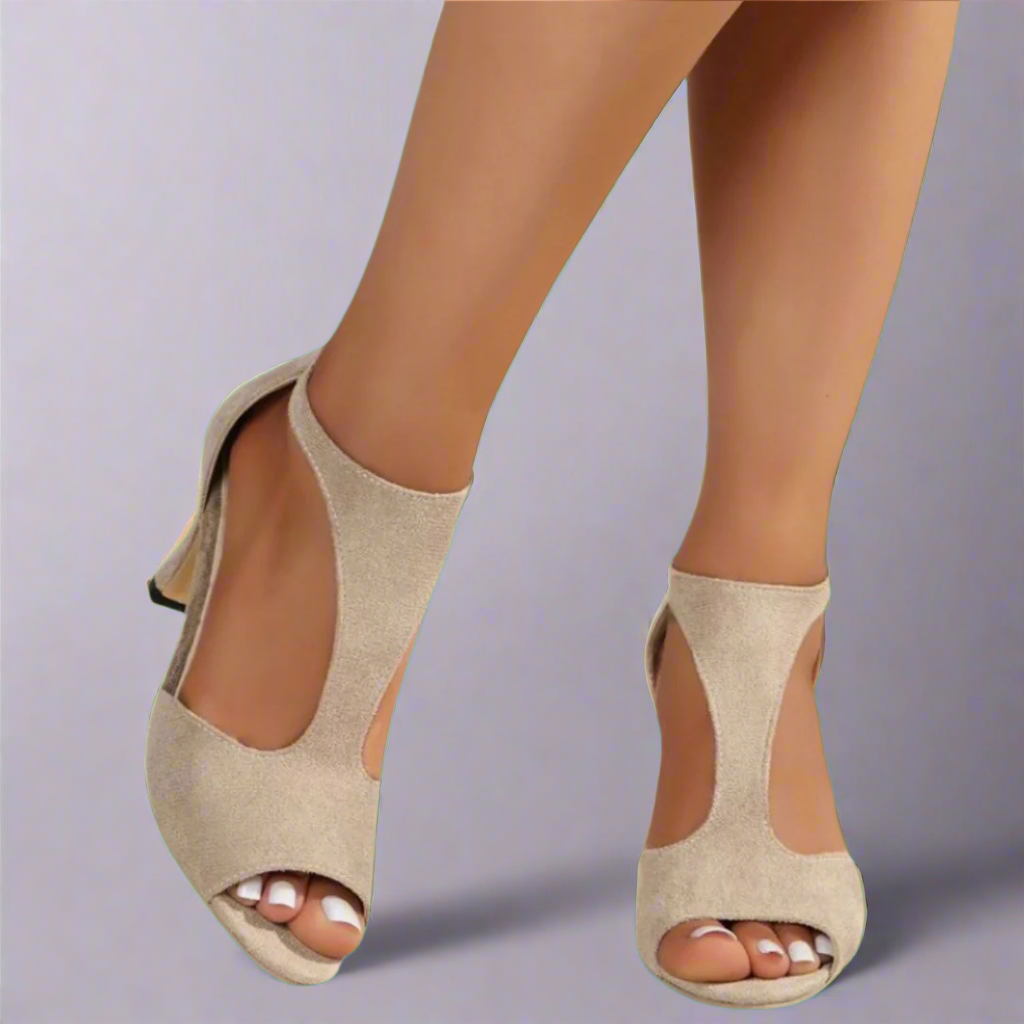 Deborah | Sandalias elegantes con punta abierta