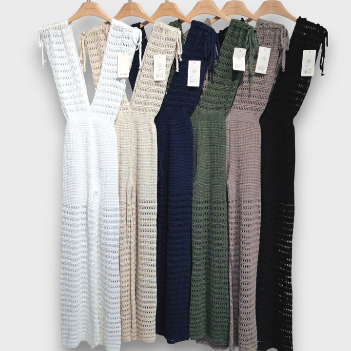 Eizlin – Mono de verano con detalles de macramé