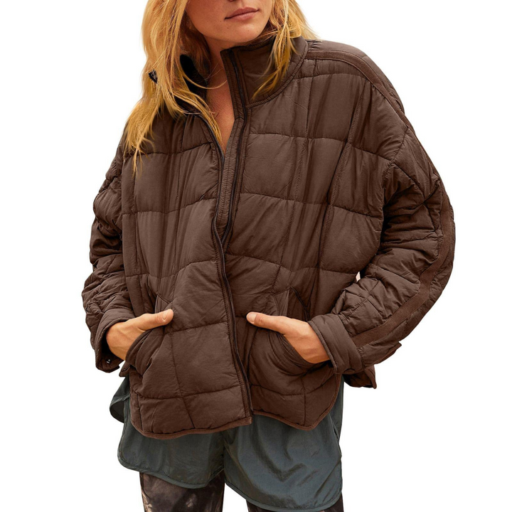 APRIL™ – Chaqueta Puffer Compacta con Cierre Ligera