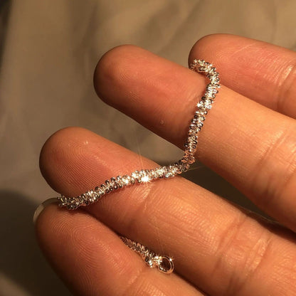 Pulsera elegante y brillante con un toque de lujo
