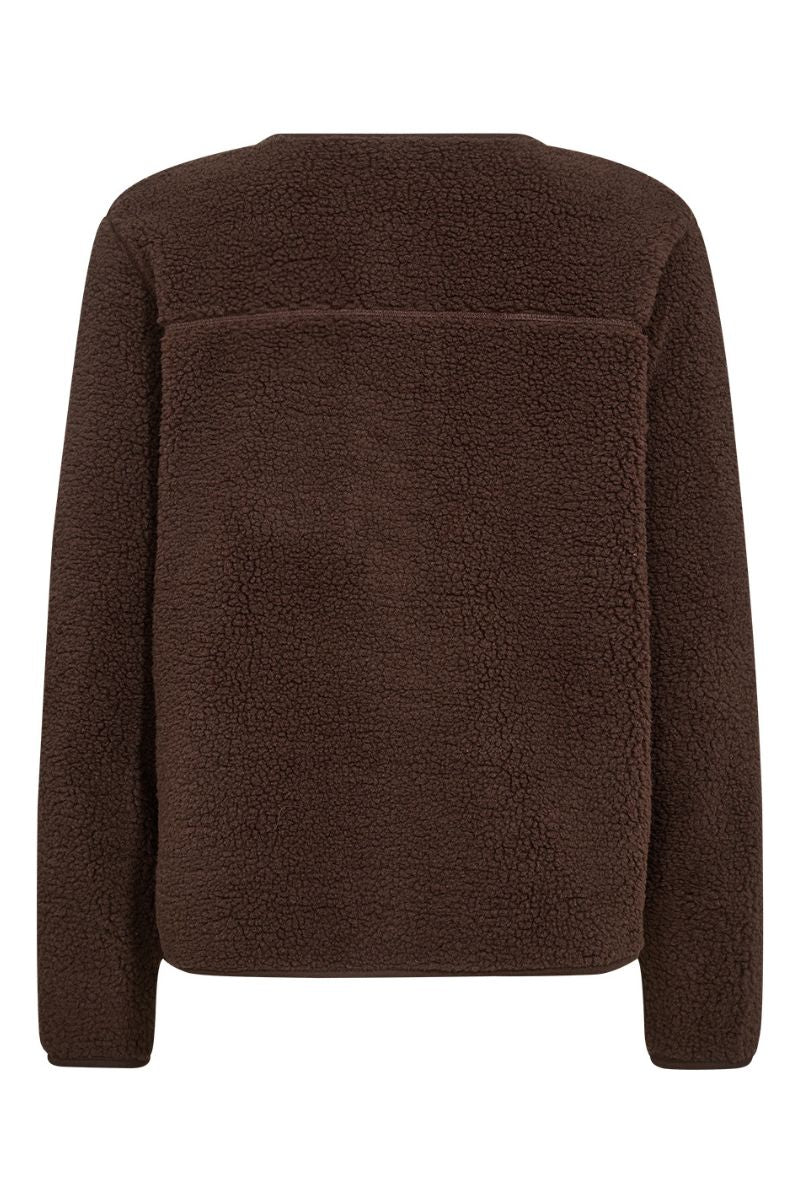 Chaqueta Ada Teddy | Marrón | Chaqueta de French Laundry