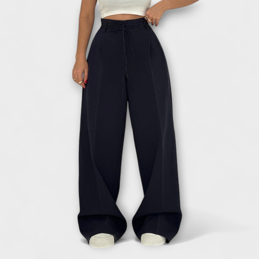 Pantalones de chándal para mujeres con cordón