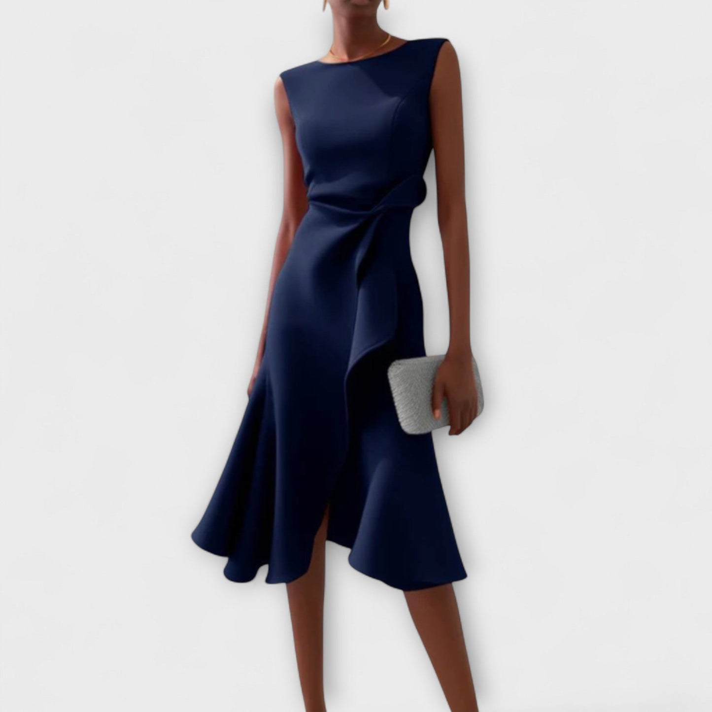 Juliet™ – Vestido mini asimétrico con pliegues