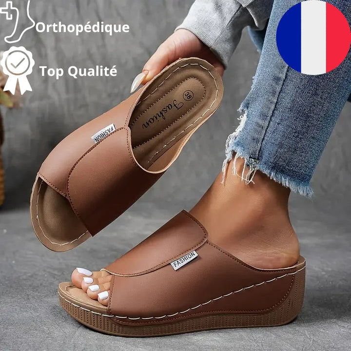 Sandalias ECKO cómodas para mujeres – soporte ortopédico y alivio para los pies