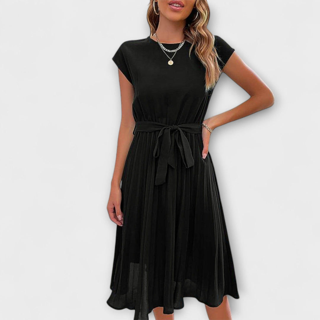 Vestido midi elegante para mujeres - Comodidad y estilo para cualquier evento