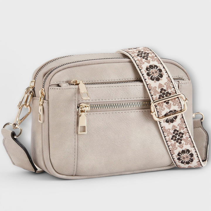 Bolso de mano retro de cuero vegetal para mujeres - Bolso Laura