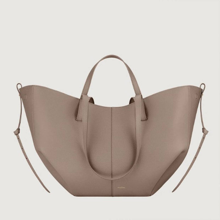 Bolso tote de cuero vintage de Laura – un aspecto lujoso y funcionalidad perfecta