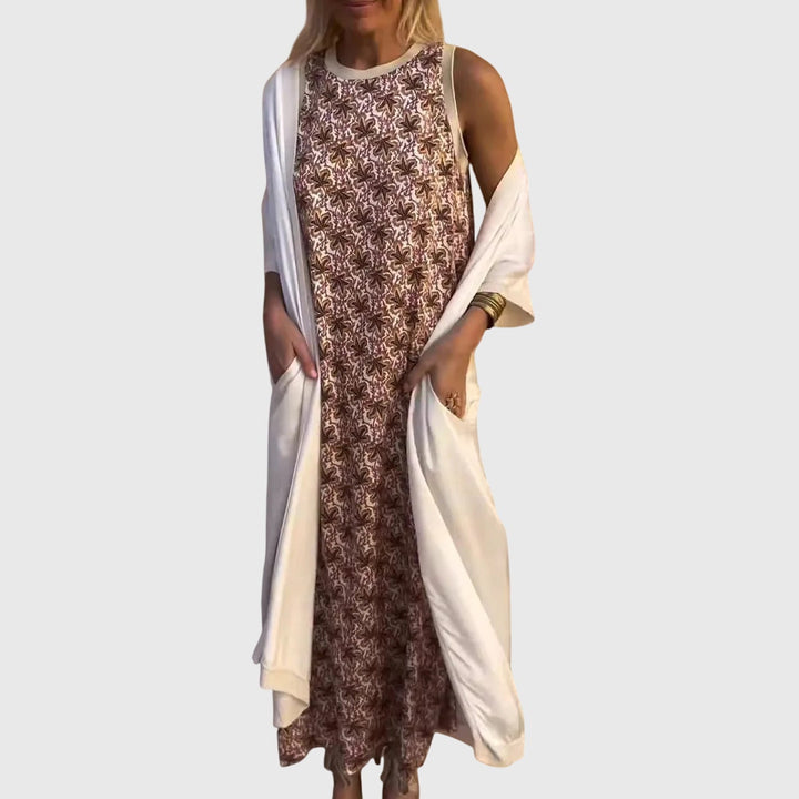 "Erika" | Conjunto elegante para vacaciones de verano.