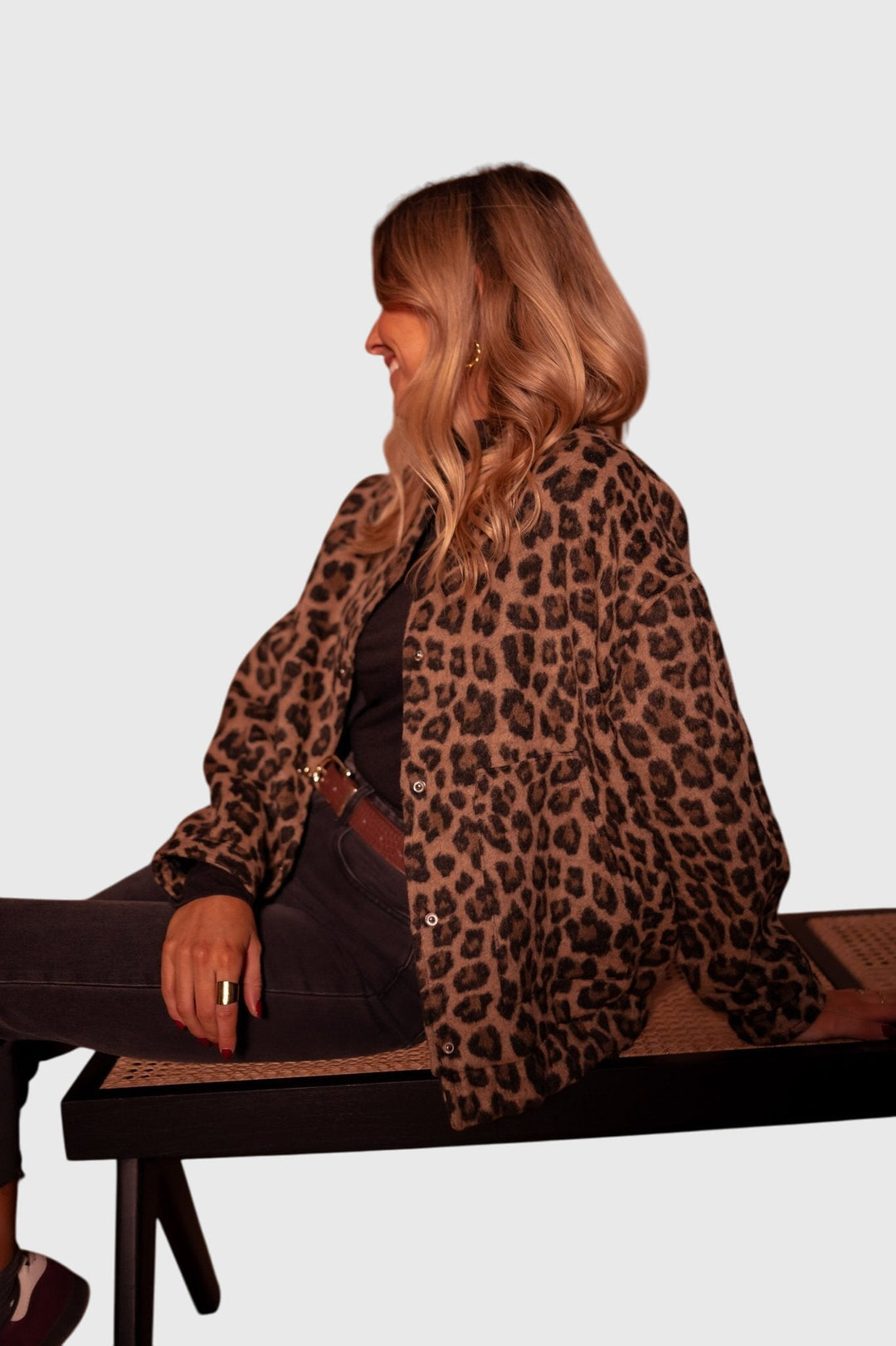 Elodie | Chaqueta de Estampado de Leopardo Elegante