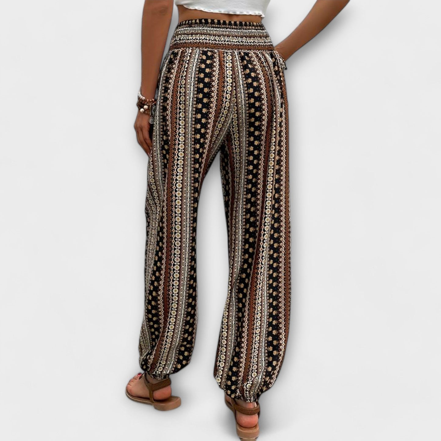 Pantalones etnográficos Scarlet - Comodidad y estilo único