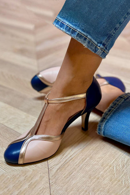 Alessia™ | Zapatos T coloridos y cómodos con punta redonda