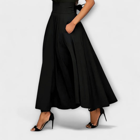 Falda maxi elegante de diseño chic