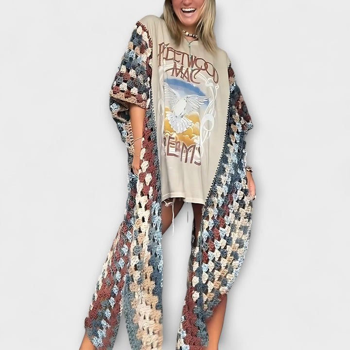 Camiseta con diseño de mangas único