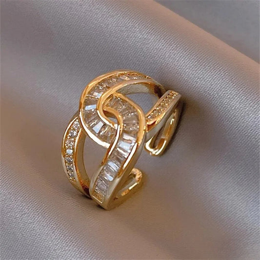Anillo de enlace diseñado – Colección Laura
