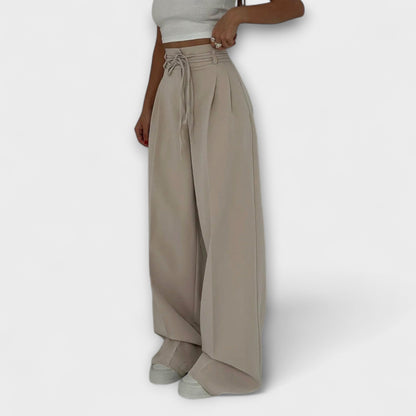 Pantalones de chándal para mujeres con cordón