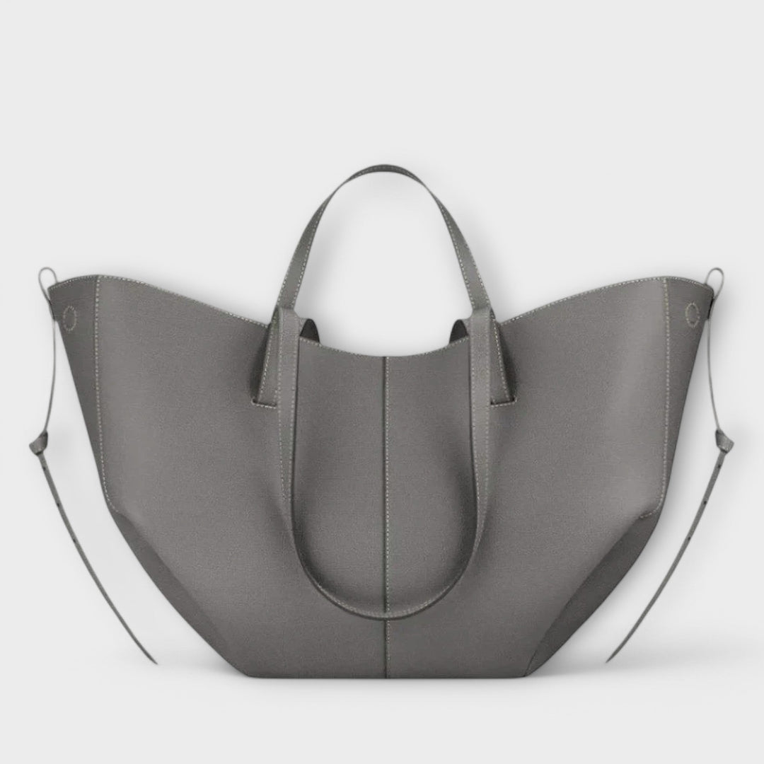 Bolso de mano de cuero italiano elegante - Bolso Aura