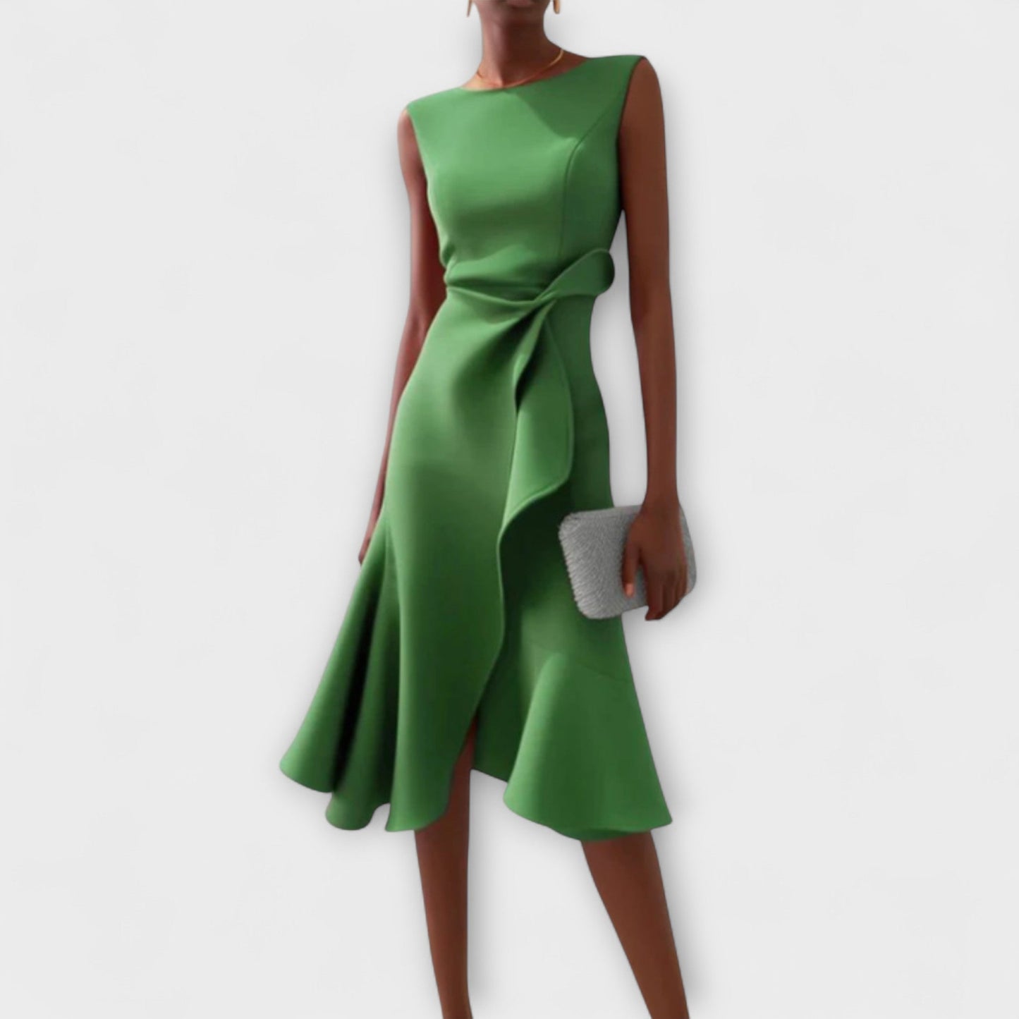 Juliet™ – Vestido mini asimétrico con pliegues