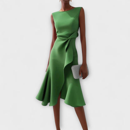 Juliet™ – Vestido mini asimétrico con pliegues