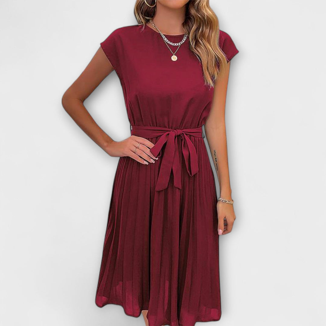 Vestido midi elegante para mujeres - Comodidad y estilo para cualquier evento