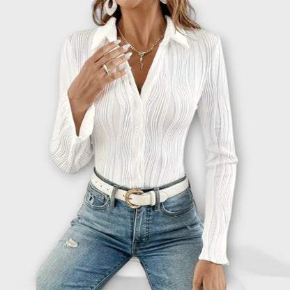 Camisa polo larga para mujeres – Natalia