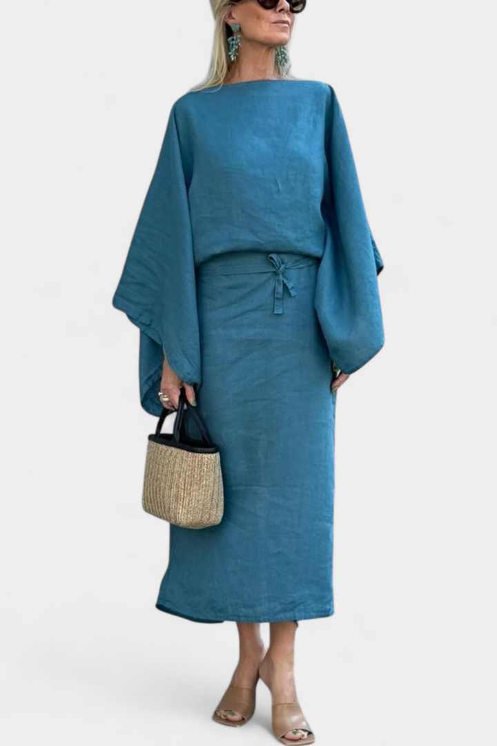 Vestidos Kimono de Lino y Algodón