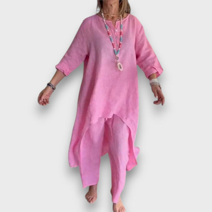 Mirala – Conjunto de verano con un toque asimétrico