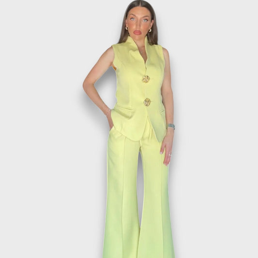 Alvei – Traje de dos piezas con chaleco