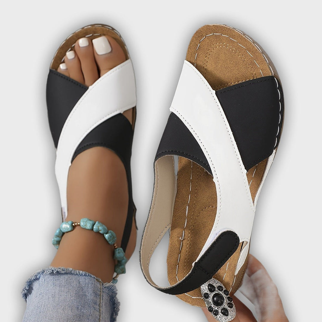 Sandalias de senderismo ortopédicas ligeras para mujeres con ventilación